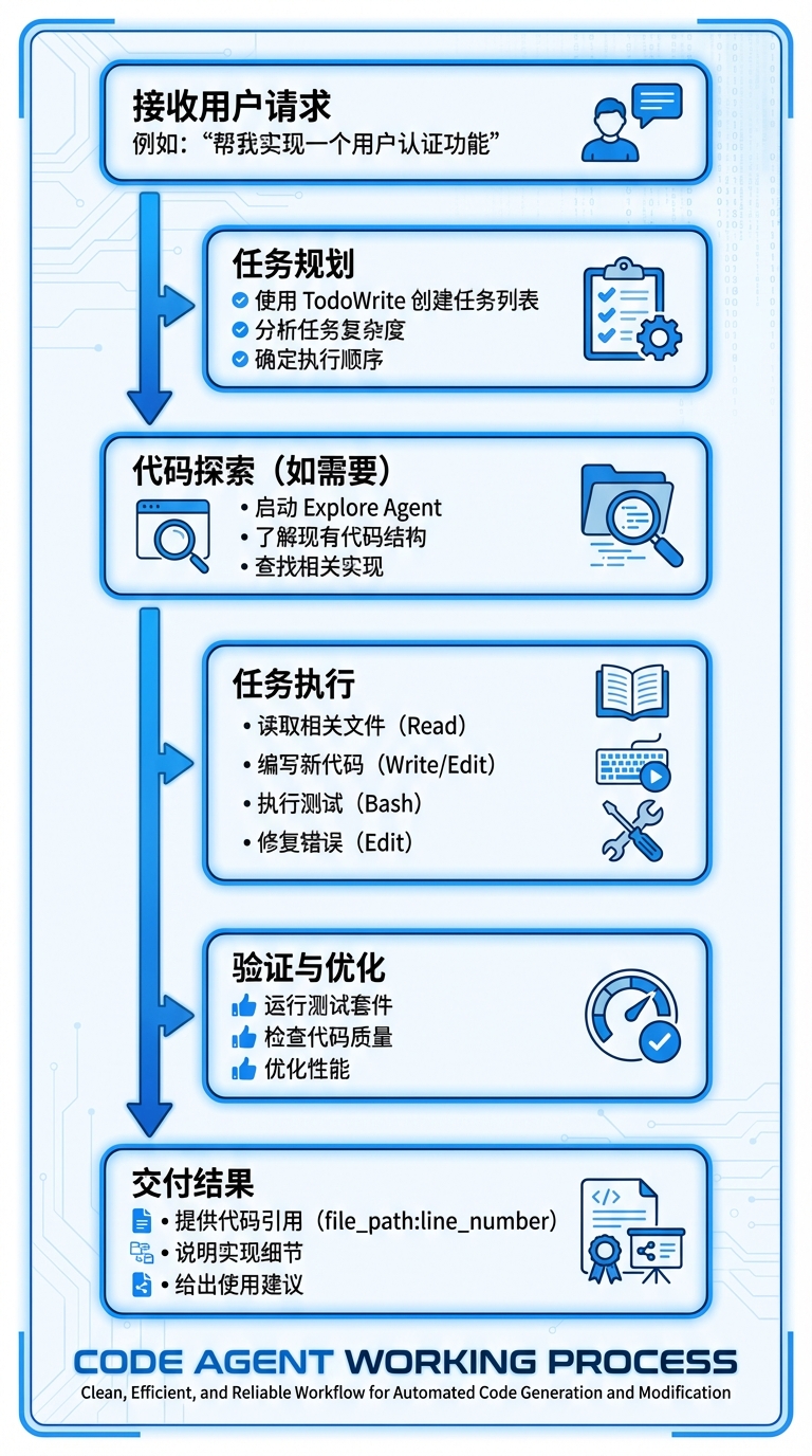 Code Agent 工作流程